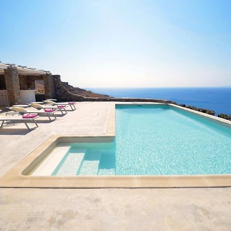 Spectacular Sunset View Villa At Melissaki Ioulis Exterior photo